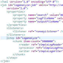 XML Job Configuration
